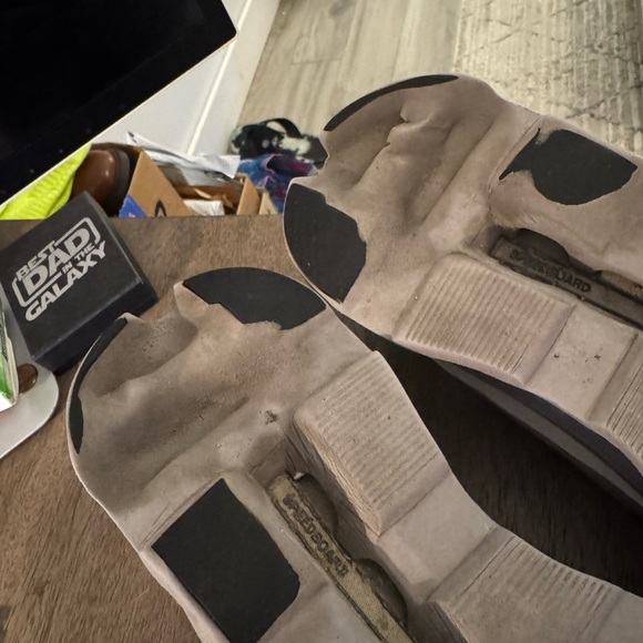 On Cloud Running Cloudmonster Sneakers - Men’s size 10 - Grey and White - Picture 10 of 16